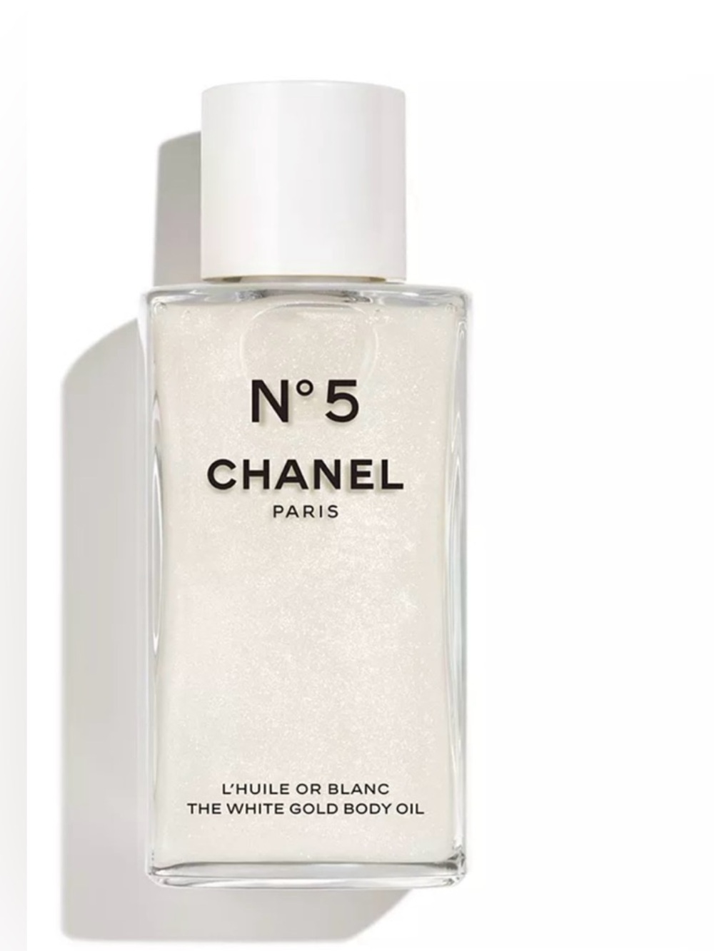 New Chanel no.5 the beige gold body oil
